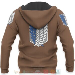 Aot Eren Yeager Attack On Titan Anime 3D Hoodie