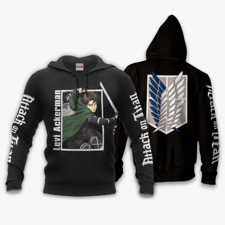 Aot-Levi-Ackerman-Attack-On-Titan-Anime-Black-3D-Hoodie-Bomber-Jacket-3