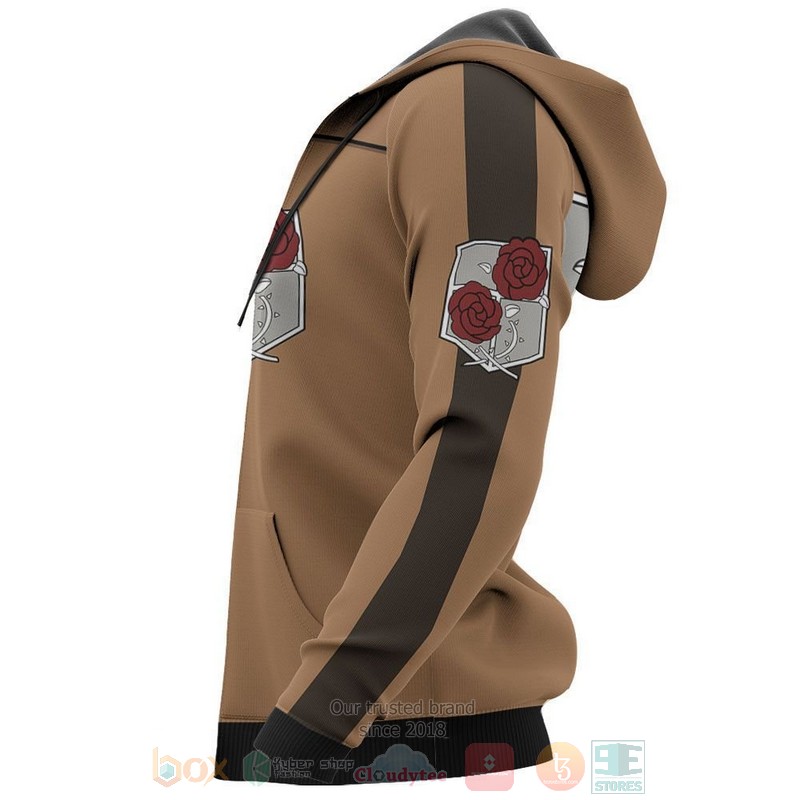Aot Stationary Guard Uniform Attack On Titan Anime 3D Hoodie Aot Stationary Guard Uniform Attack On Titan Anime 3D Hoodie