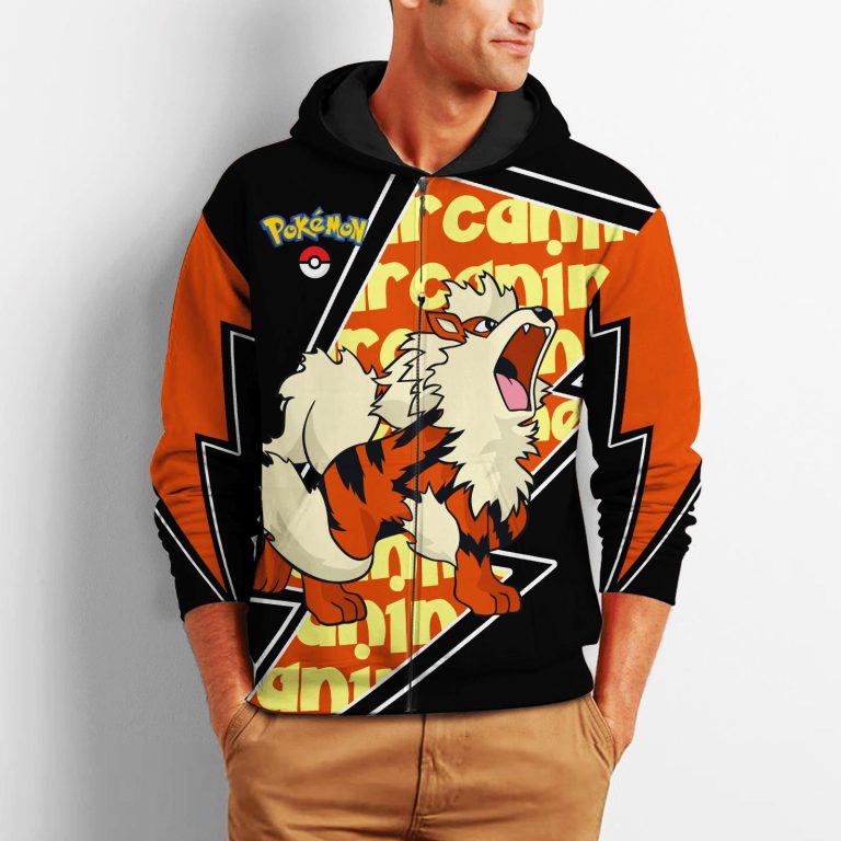 Arcanine-Costume-Pokemon-3D-Zip-Hoodie-2