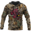 Arizona Cardinals Nfl Hunting Camo 3D Shirt