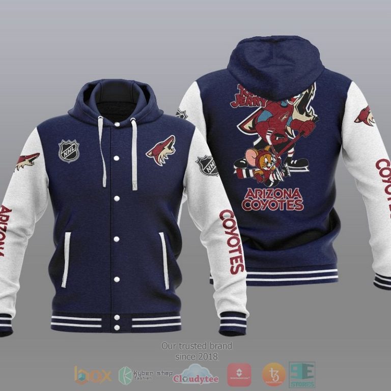 Arizona-Coyotes-Nhl-Tom-And-Jerry-Baseball-Hoodie-Jacket-3