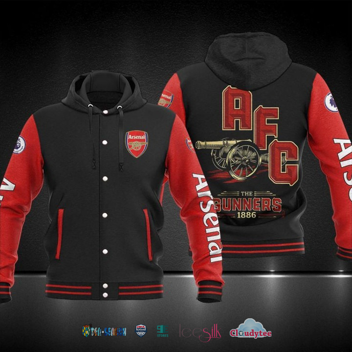 Arsenal-F.C-The-Gunners-1886-Baseball-Hoodie-Jacket-2