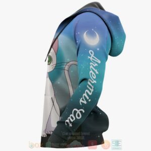 Artemis Cat Sailor Moon Anime 3D Hoodie