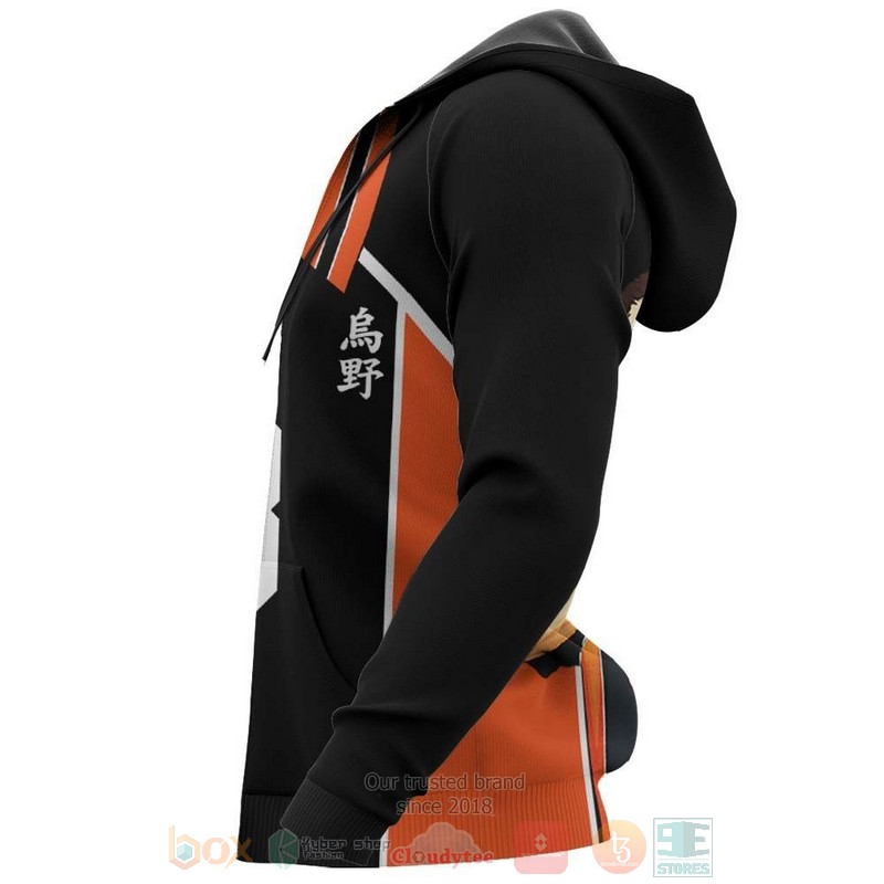 Asahi Azumane Karasuno Haikyuu Anime Costume 3D Hoodie Asahi Azumane Karasuno Haikyuu Anime Costume 3D Hoodie