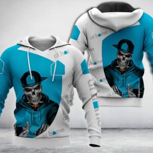 At Home Skull 3D Hoodie