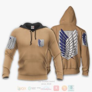 Attack On Titan Wings Of Freedom Scout Regiment Anime 3D Hoodie
