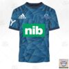 Auckland Blues Nrl Personalized 3D Hoodie Home Jersey Shirt
