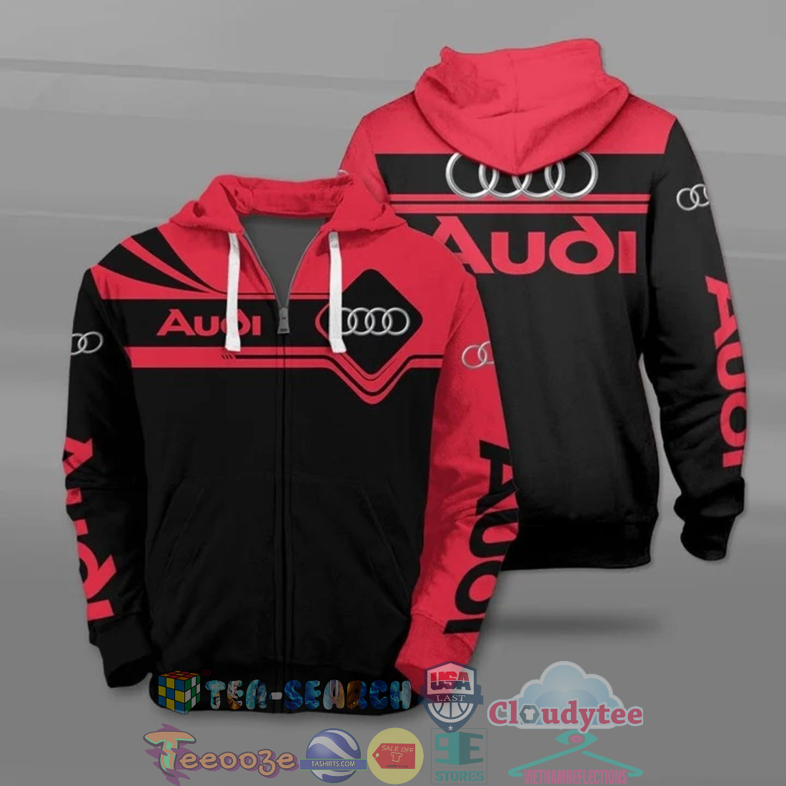 Audi Ver 1 All Over Printed T-Shirt Hoodie Audi Ver 1 All Over Printed T-Shirt Hoodie