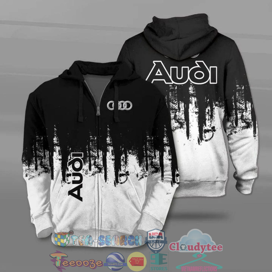 Audi Ver 2 All Over Printed T-Shirt Hoodie Audi Ver 2 All Over Printed T-Shirt Hoodie