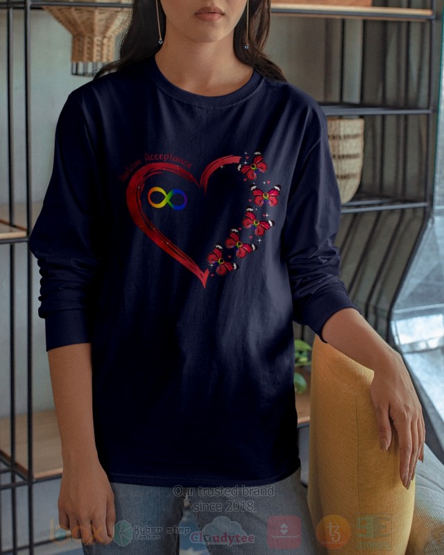 Autism Acceptance Butterfly Hoodie Autism Acceptance Butterfly Hoodie