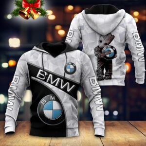 Baby Groot Hug Bmw 3D Hoodie
