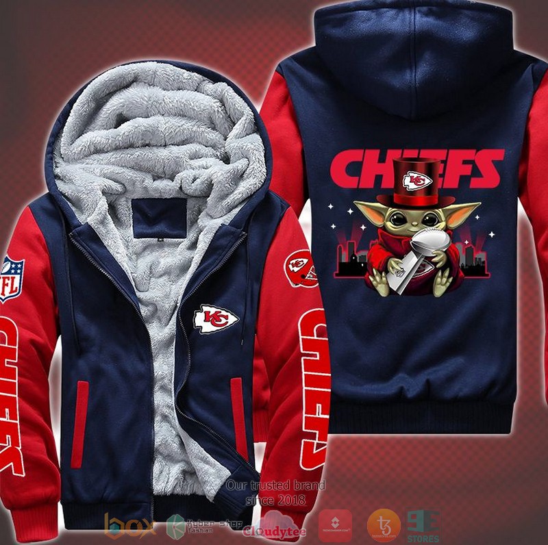 Baby Yoda Nfl Kansas City Chiefs Liv 3D Fleece Hoodie Baby Yoda Nfl Kansas City Chiefs Liv 3D Fleece Hoodie