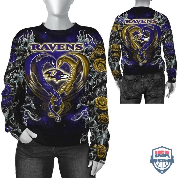 Baltimore-Ravens-Dragon-Nfl-3D-Hoodie-T-Shirt-3