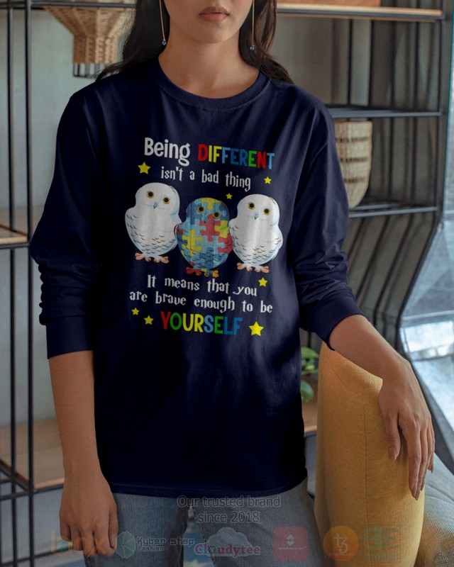 Being Different Isn’T A Bad Thing Owl Hoodie Being Different Isn’T A Bad Thing Owl Hoodie