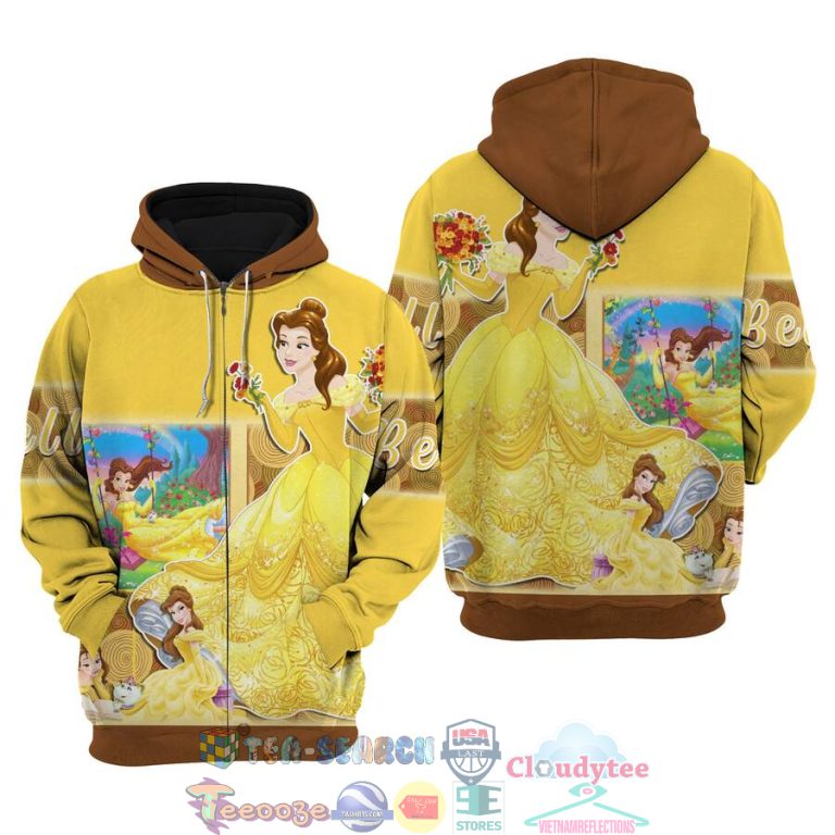 Belle-Beauty-And-The-Beast-Disney-Hoodie-3D-2