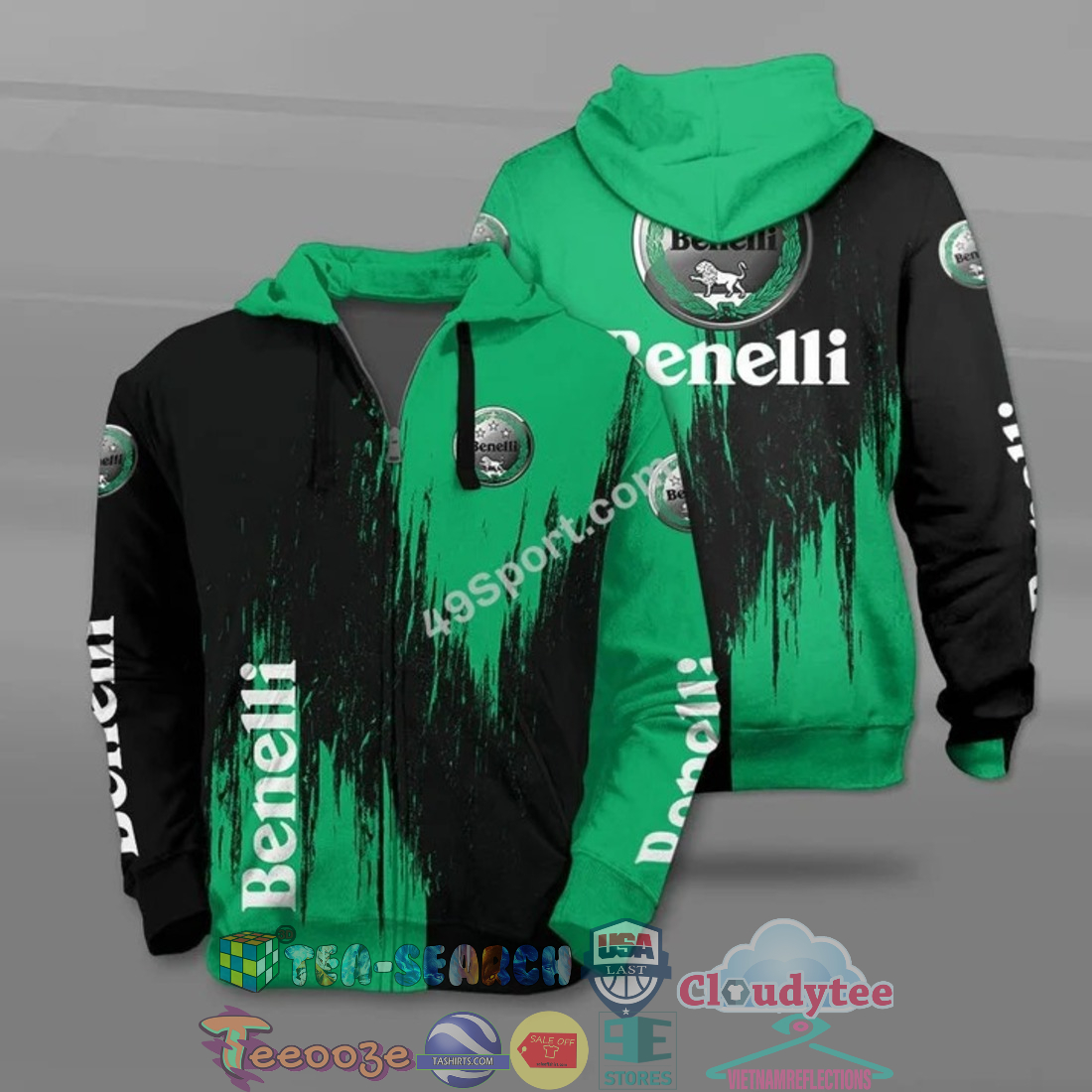 Benelli All Over Printed T-Shirt Hoodie Benelli All Over Printed T-Shirt Hoodie