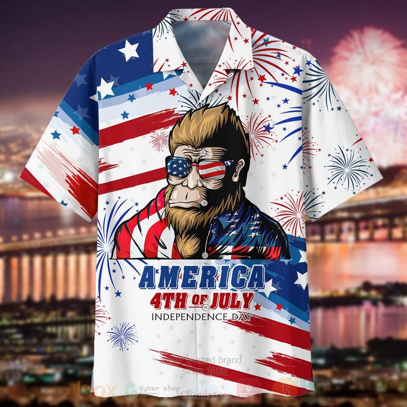 Bigfoot American 4Th Of July Independence Day 3D Hoodie Bigfoot American 4Th Of July Independence Day 3D Hoodie