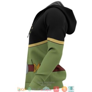 Black Bull Finral Roulacase Black Clover Anime Green 3D Hoodie
