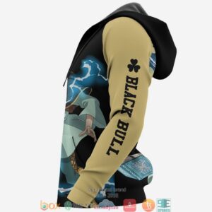 Black Bull Luck Voltia Black Clover Anime 3D Hoodie
