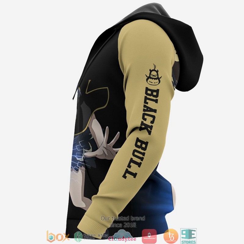 Black Bull Nero Black Clover Anime 3D Hoodie Black Bull Nero Black Clover Anime 3D Hoodie