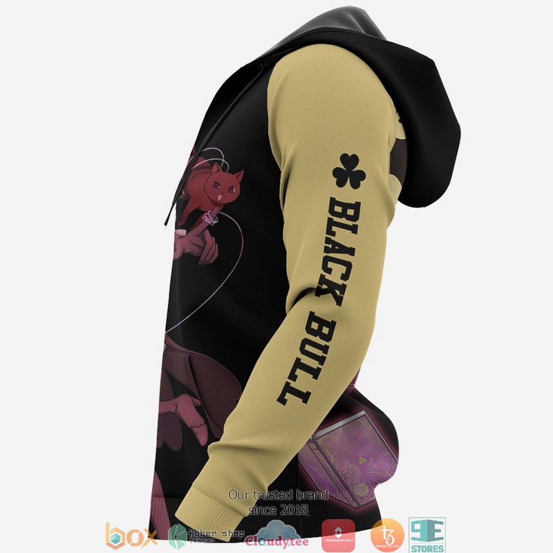 Black Bull Vanessa Black Clover Anime 3D Hoodie Black Bull Vanessa Black Clover Anime 3D Hoodie