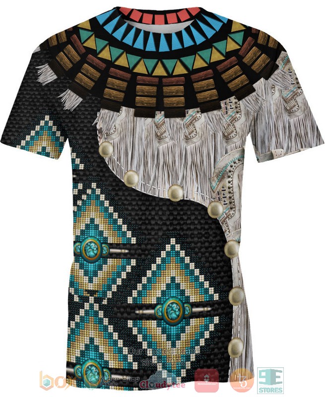 Black-Pattern-Native-American-3D-Shirt-Hoodie-3-1