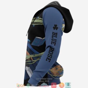 Blue Rose Charlotte Roselei Black Clover Anime 3D Hoodie