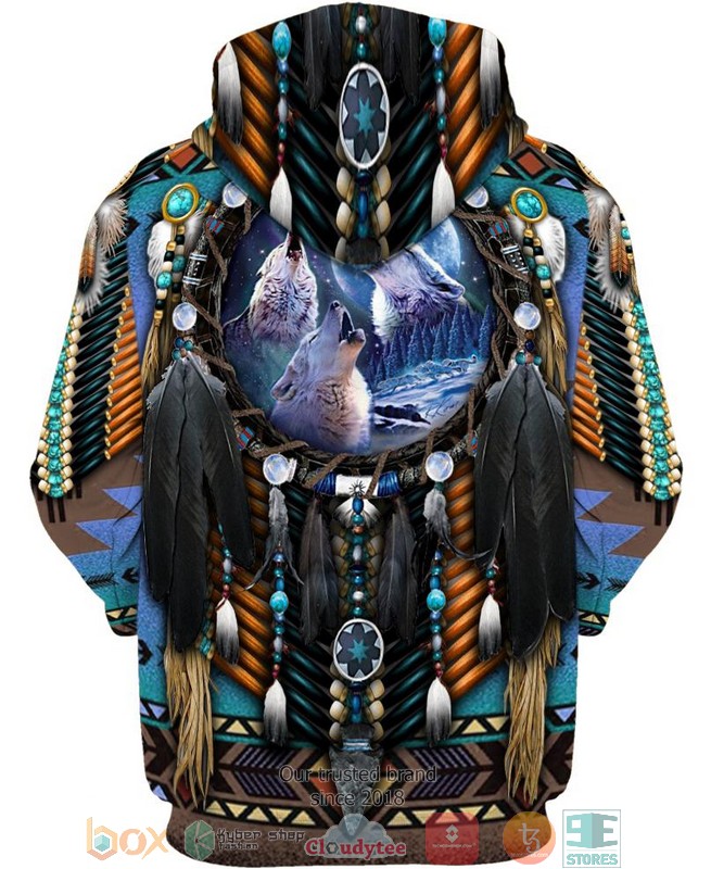 Blue-Wolf-Dreamcatcher-3D-Shirt-Hoodie-3