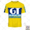 Bmx Gt Usa Factory Team Vintage Retro Yellow 1985 Personalized Hoodie Jersey Shirt
