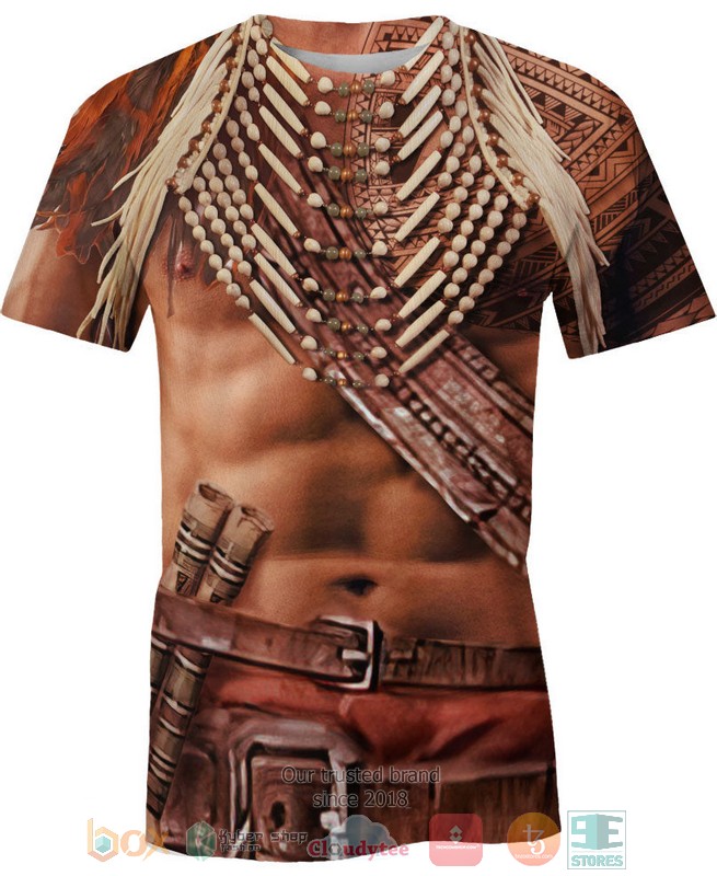 Brown-Motif-Native-American-3D-Shirt-Hoodie-3-1