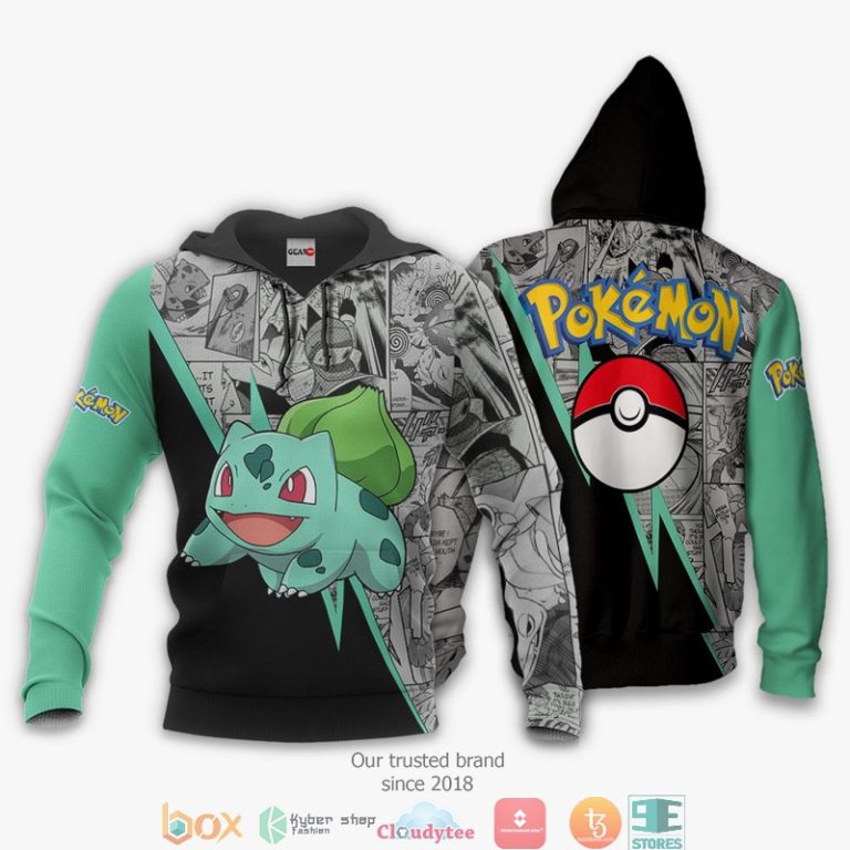 Bulbasaur-Anime-Pokemon-Merch-Mix-Manga-3D-Hoodie-Bomber-Jacket-3