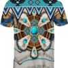 Butterfly Buffalo Skull 3D Shirt