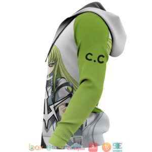 C.C. Code Geass Anime Merch 3D Hoodie