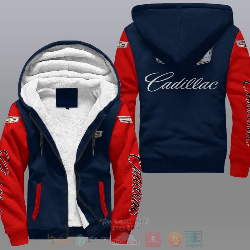Cadillac Car Fleece Hoodie Cadillac Car Fleece Hoodie