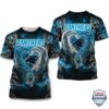 Carolina Panthers  Dragon Nfl 3D Hoodie T-Shirt