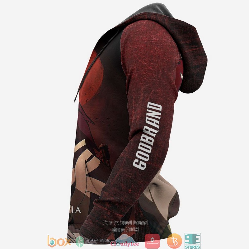 Castlevania Godbrand Anime Merch 3D Hoodie Castlevania Godbrand Anime Merch 3D Hoodie