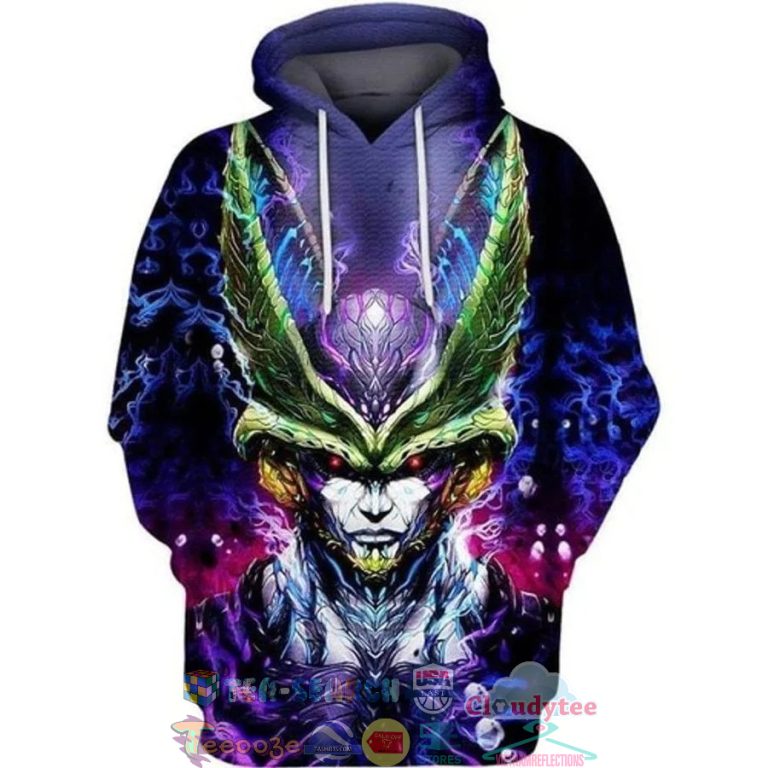 Cell-Dragon-Ball-3D-Hoodie-1