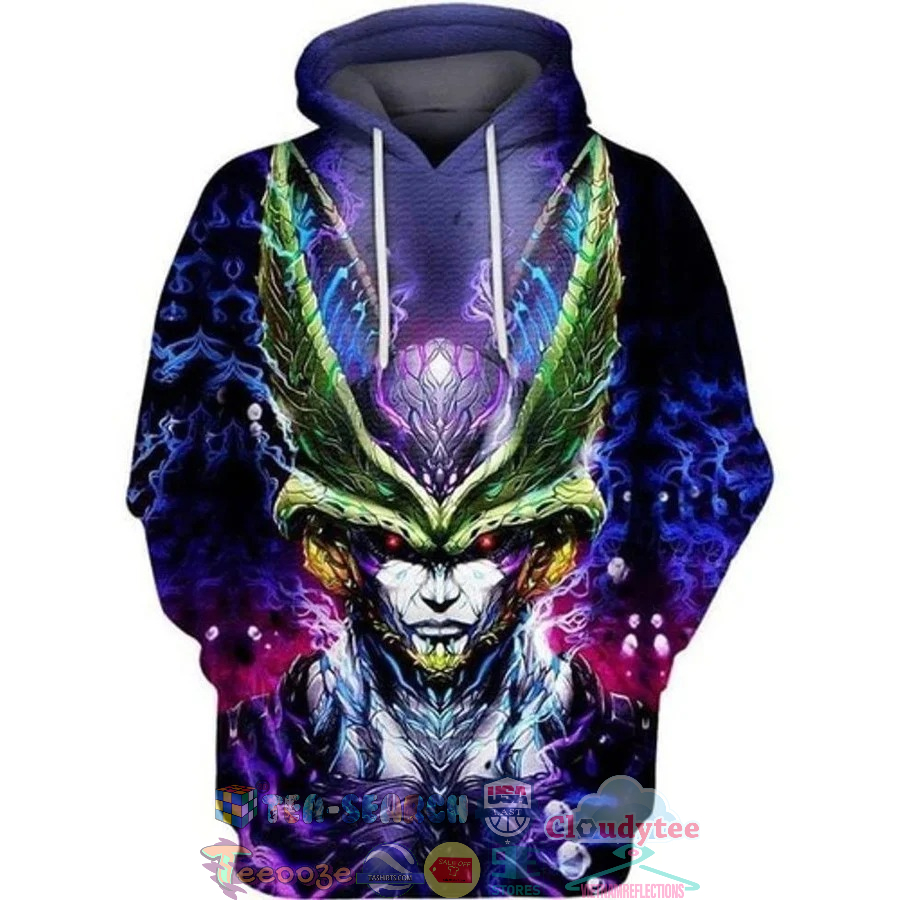 Cell Dragon Ball 3D Hoodie Cell Dragon Ball 3D Hoodie