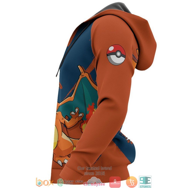 Charizard Pokemon Anime Merch 3D Hoodie Charizard Pokemon Anime Merch 3D Hoodie