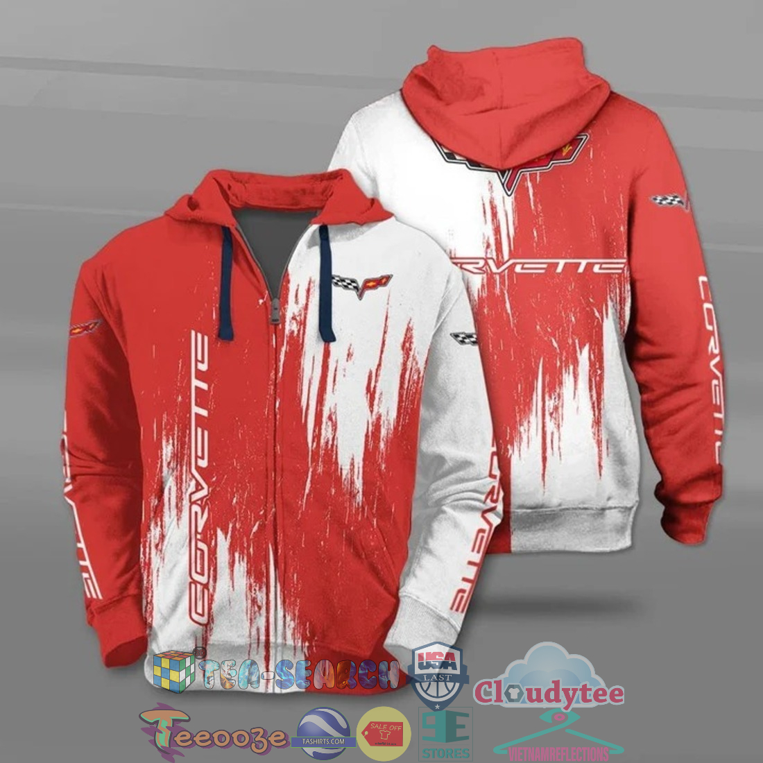 Chevrolet Corvette Ver 4 All Over Printed T-Shirt Hoodie Chevrolet Corvette Ver 4 All Over Printed T-Shirt Hoodie