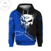 Chevrolet Skull Blue Hoodie