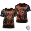 Chicago Bears Dragon Nfl 3D Hoodie T-Shirt