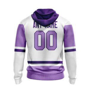 Chicago Blackhawks Fight Cancer Personalized 3D Hoodie