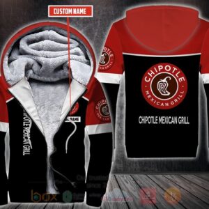 Chipotle Mexican Grill Personalized Fleece 3D Hoodie