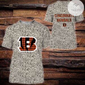 Cincinnati Bengals Plaid Flannel All Over Print Hoodie