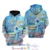 Cinderella Punk Words Pattern Disney Quotes Hoodie 3D