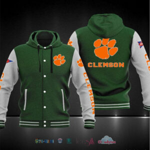 Clemson Tigers Baseball Hoodie Jacket