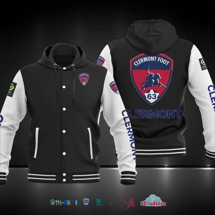 Clermont-Foot-Auvergne-Baseball-Hoodie-Jacket-1