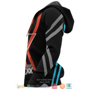 Code 002 Zero Two Darling In The Franxx Anime 3D Hoodie